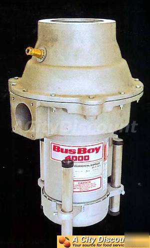 disposal 4hp disposers garbage bus commercial boy